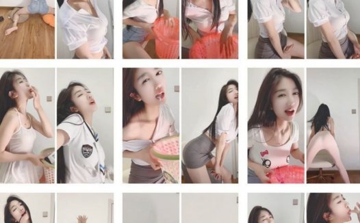 快手小熊酱表情舞直播录屏,美貌和实力并存的她