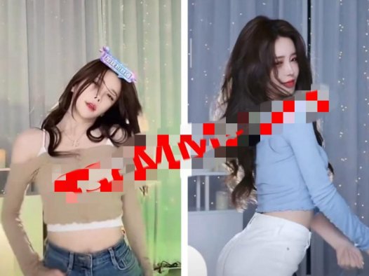 伊素婉牛仔裤和蓝色衬衫舞蹈视频资源