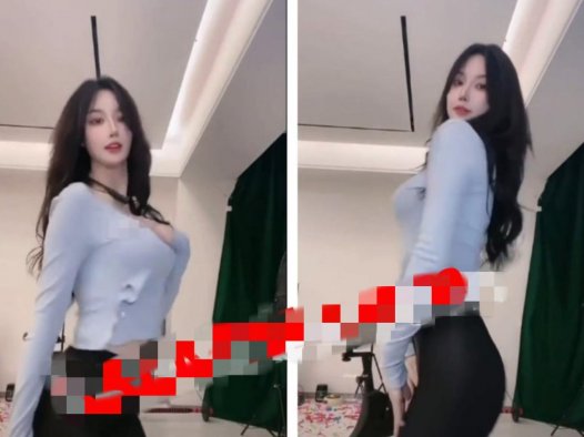 抖音丁姐钉钉直播舞蹈视频，摘口罩影子舞腾讯会议录屏