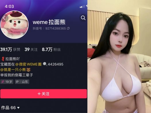 拉面熊—微密图片视频合集